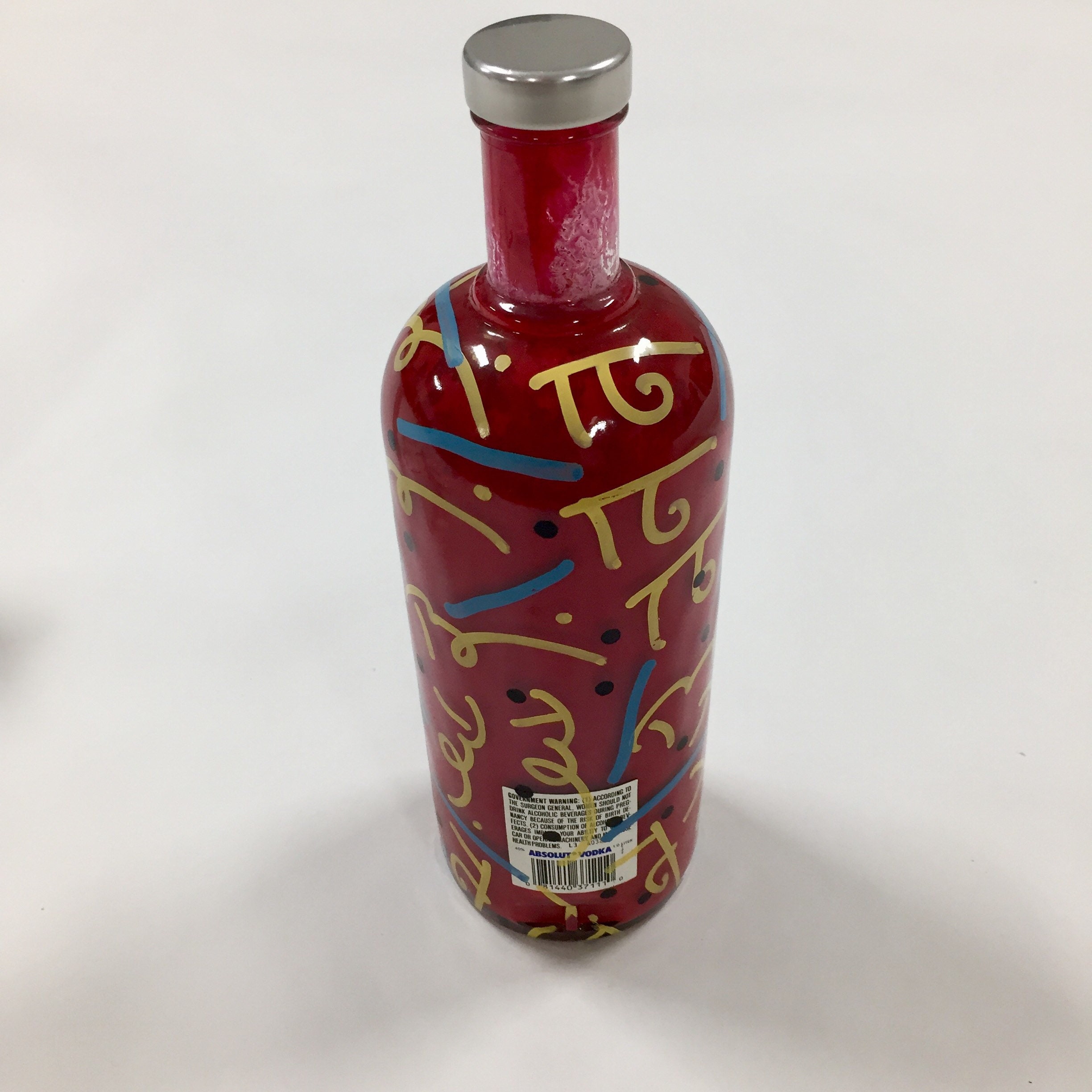 Absolut Vodka Bottle Painted by Brazilian Pop Artist Romero Britto - Etsy