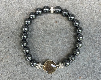 Pulseira Hematita Shore Line Areia
