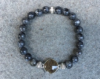 Labradorite Shore Line Sand Bracelet