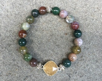 Pulseira chique de areia Jasper Shore Line