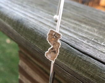 Shore Line Sand NJ Cuff Bracelet