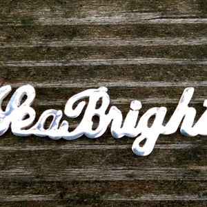 Sea Bright - New Jersey Shore Town Sterling Silver Necklace