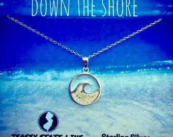 Shore Line Sand Wave Necklace