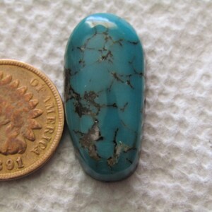 Baja Turquoise Cab 16 carats Blue Green Cabochon
