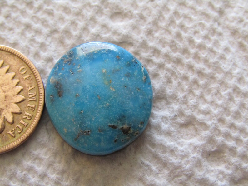 Natural Kingman Turquoise Cab 14 carats American Arizona Cabochon