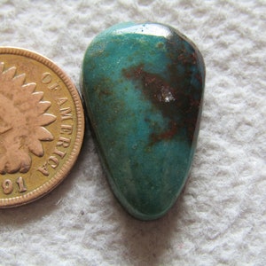Cumpas Turquoise Cabs 14 carats Blue Cabochon Hand Cut Matching Set Water Web