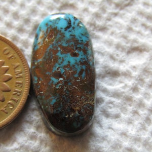 21.5 Ct. 23x16x6 Mm 100% Natural Lone Mountain Turquoise 21.5 Ct. 23x16x6 Mm 100% Natural Lone Mountain Turquoise