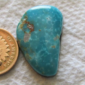 Cumpas Turquoise Cabs 21 carats Blue Cabochon Hand Cut Matching Set Water Web