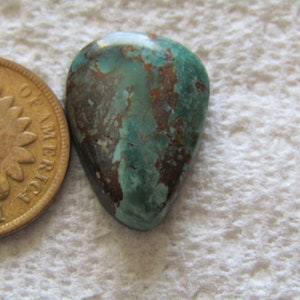 Baja Turquoise Cab 10 carats Blue Green Cabochon