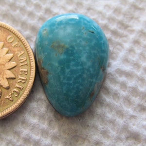 Cumpas Turquoise Cabs 9.1 carats Blue Cabochon Hand Cut Matching Set Water Web