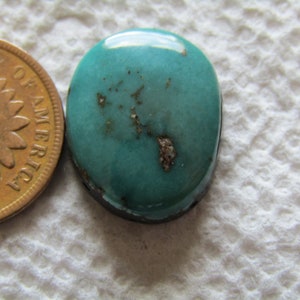 Baja Turquoise Cab 10 carats Blue Green Cabochon
