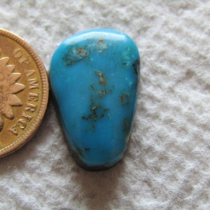 Baja Turquoise Cabs 8.3 carats Blue Cabochon Hand Cut Water Web