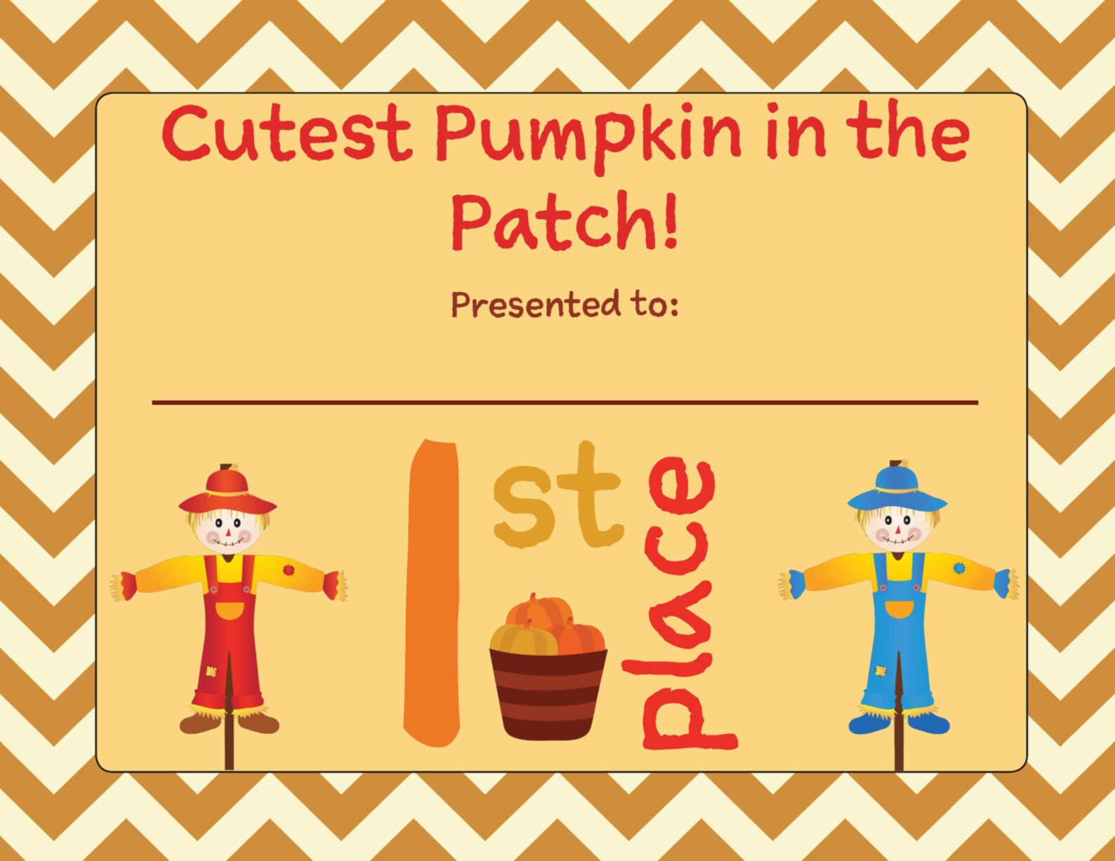 Pumpkin Patch Awards - Etsy