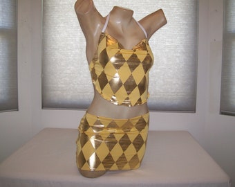 Go Go Dancer Girl In Corset And Short Skirt. Stock Photo - Image Of - Foto 3