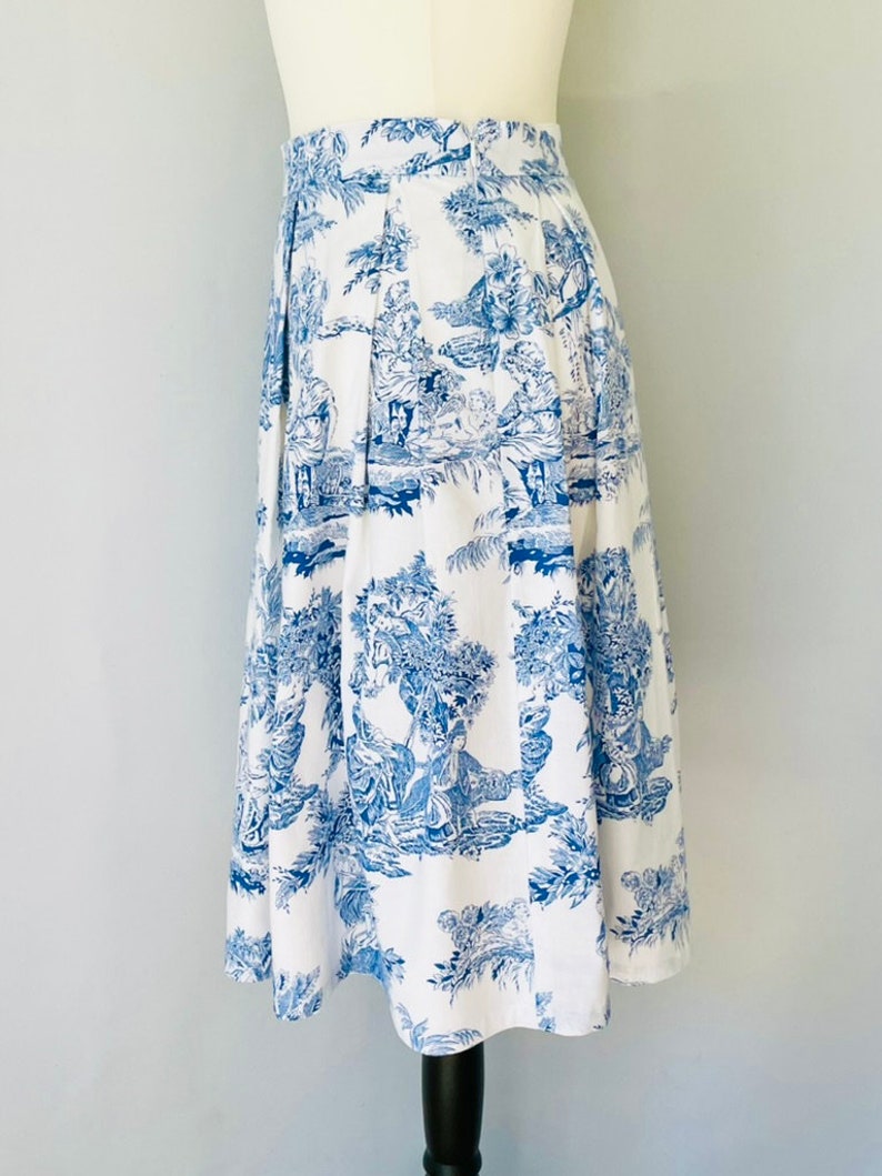 Toile de Jouy skirt image 6