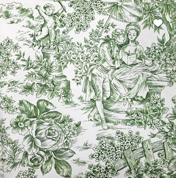 Pink Toile De Jouy Dress - Etsy