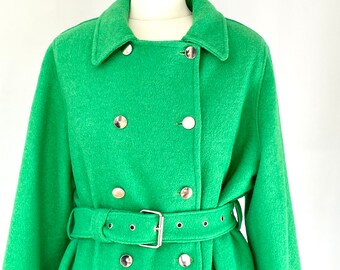 pea green jacket