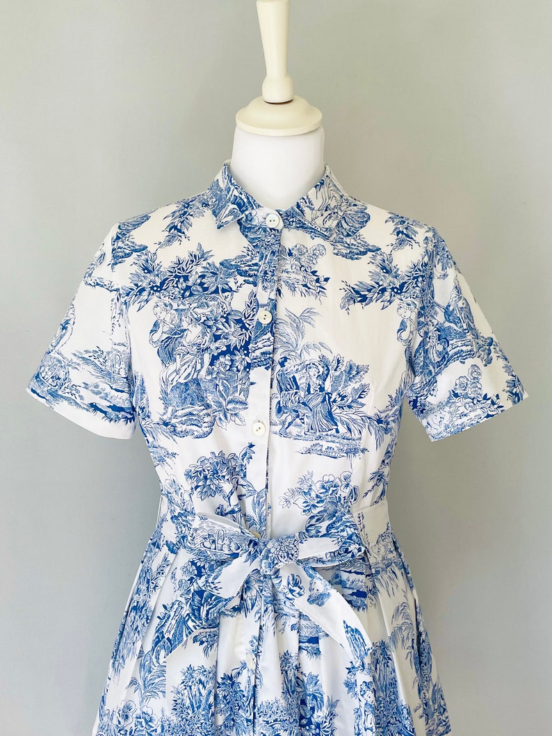 Toile de Jouy dress image 1