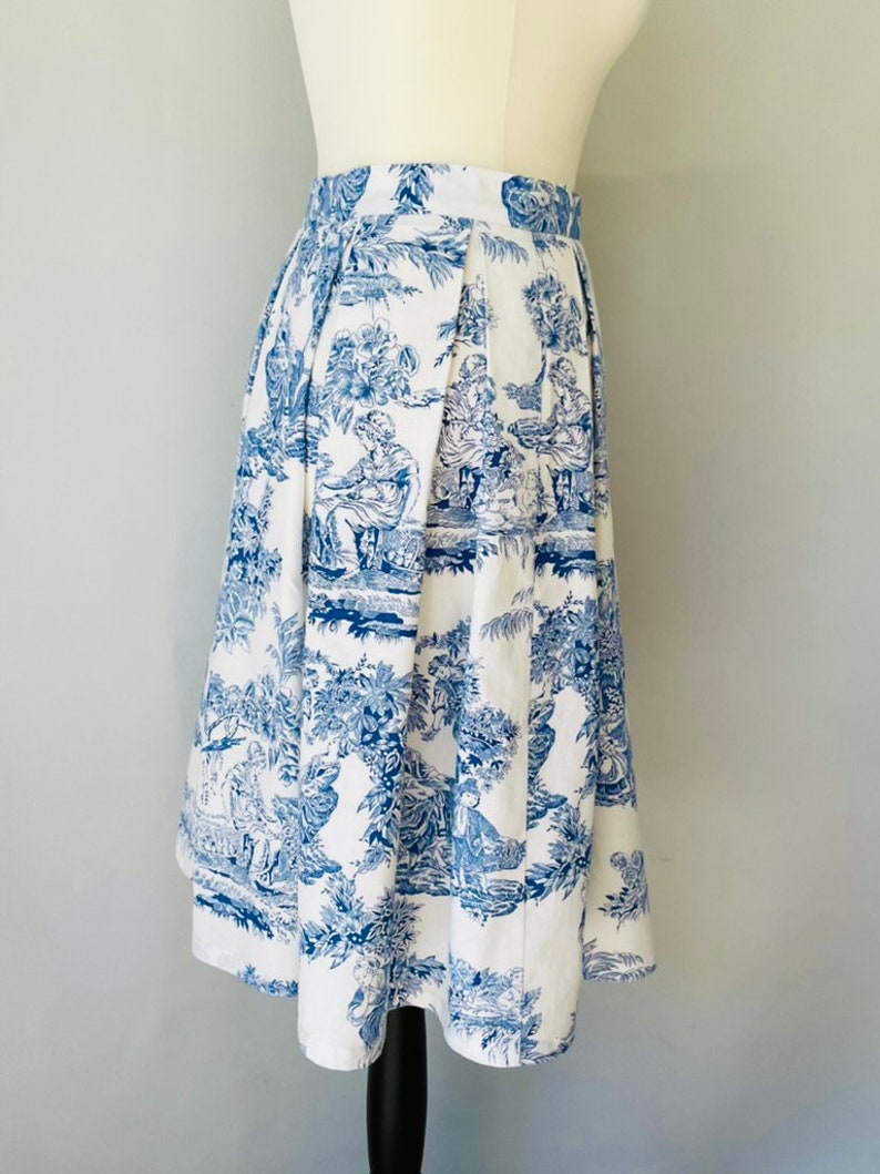 Toile de Jouy skirt image 7