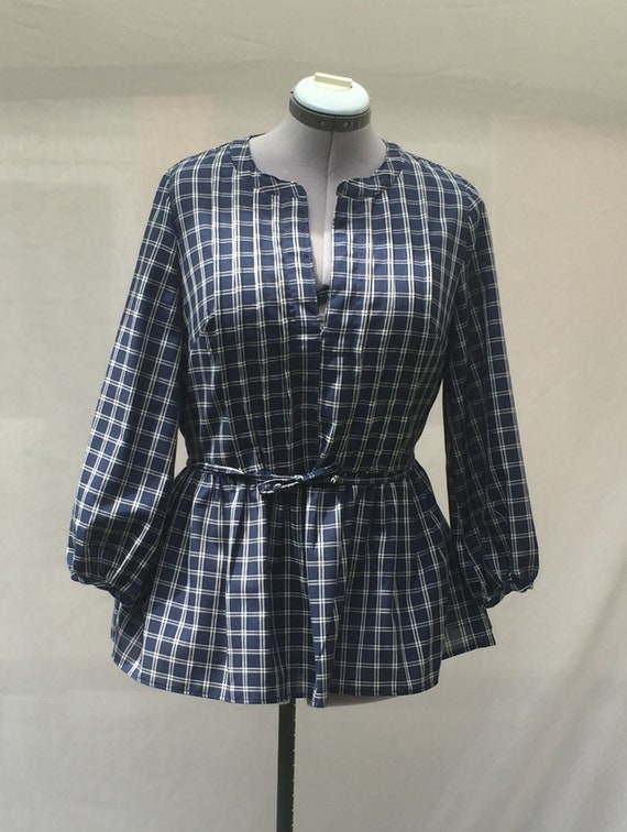 navy cotton shirt womens