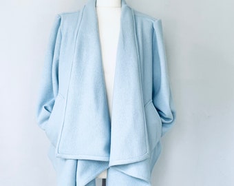 Soft blue jacket