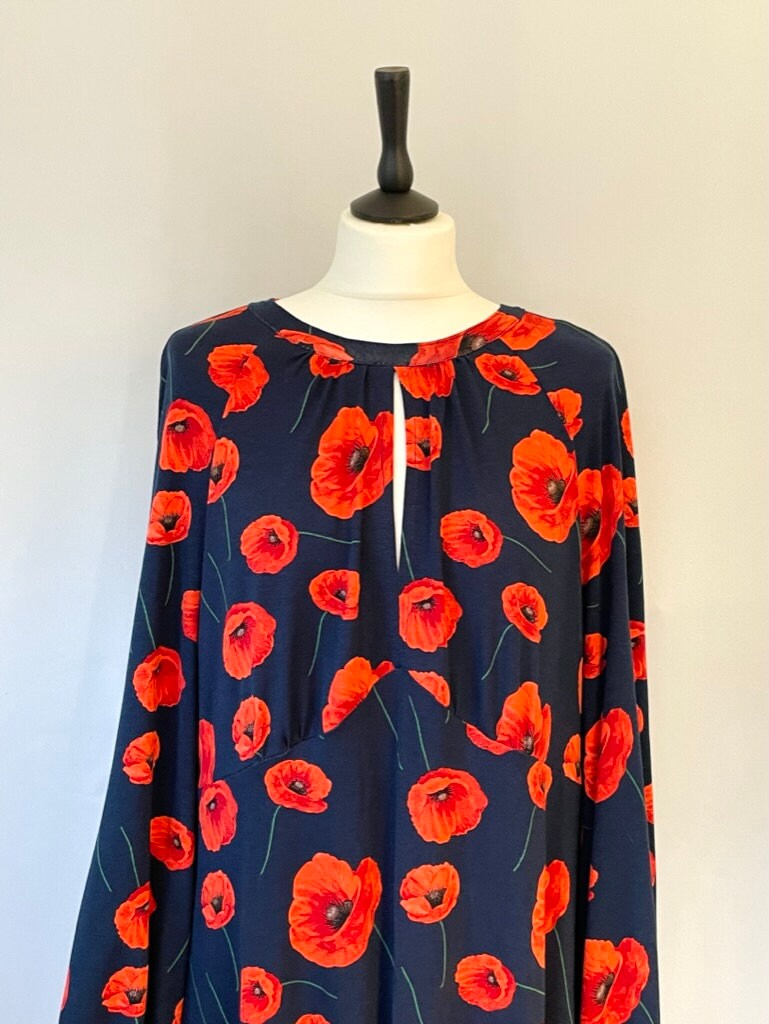 navy blue dress with red flowers navy blue dress with red flowers