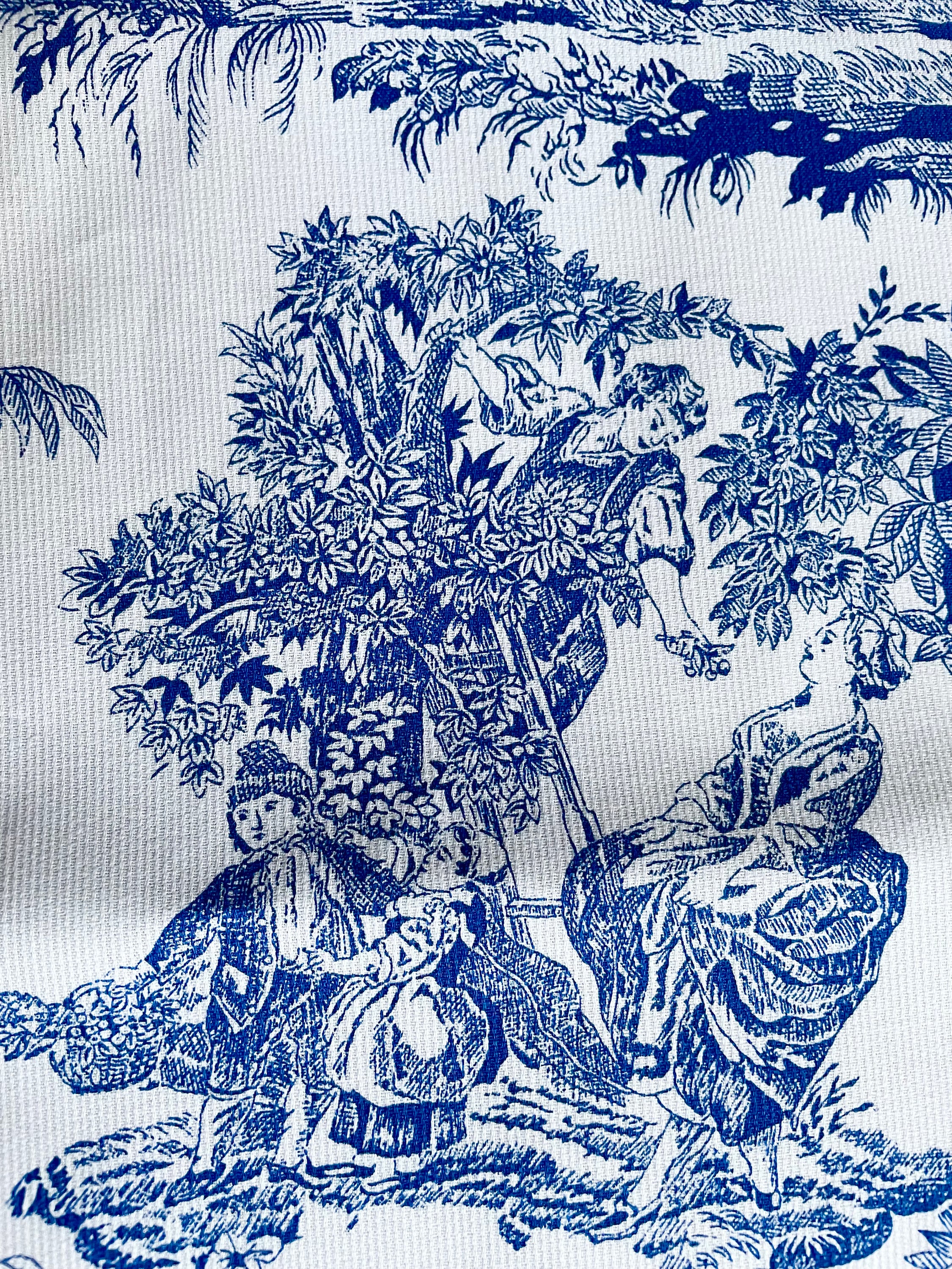 Toile De Jouy Woman Shirt - Etsy