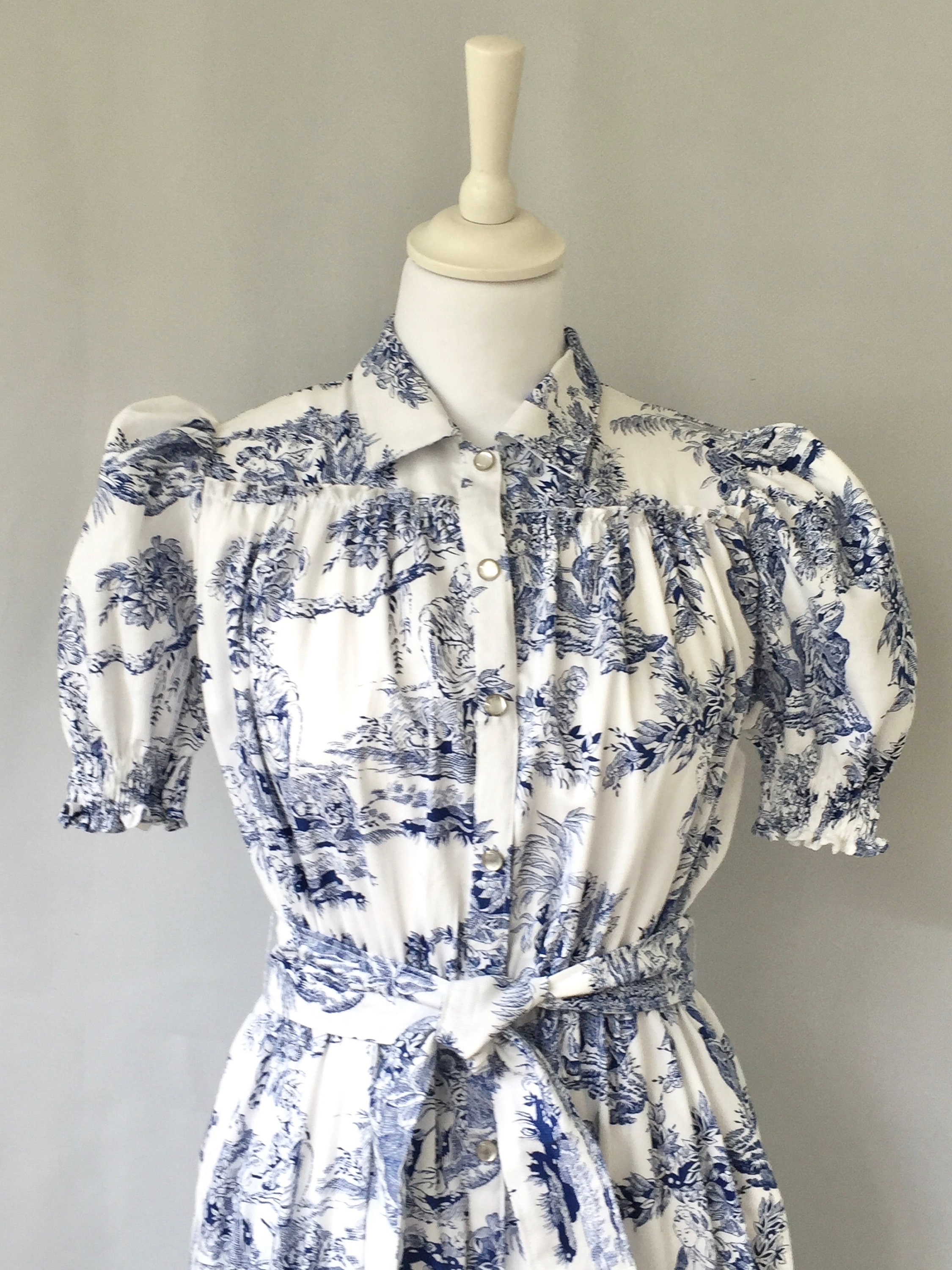 blue and white french dress Vali Maxi Dress French Blue Stripe  LUXMII