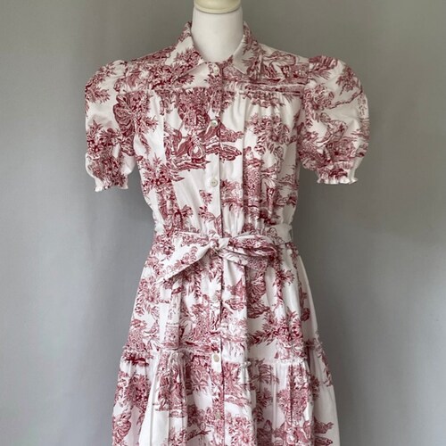 Toile shops de Jouy dress