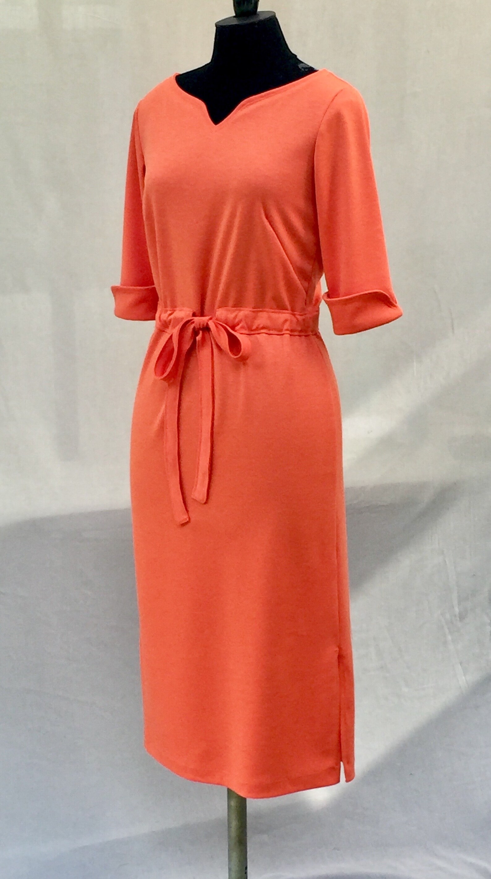 Robe Femme Courte Jus D'Orange Paris - Taille 36 Rouge - Style Vintage - Neuf Avec étiquettes