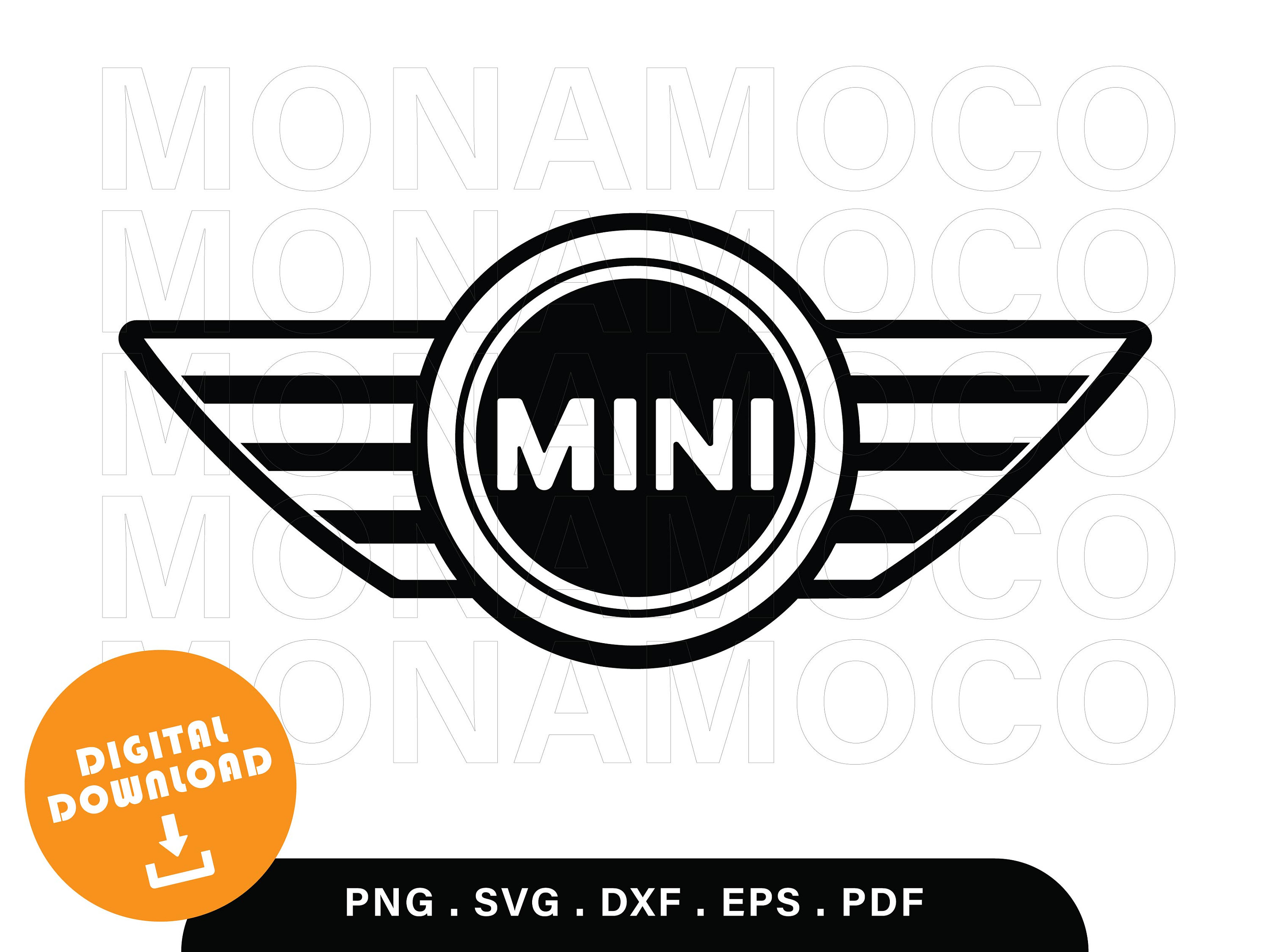 Mini Cooper Logo SVG EPS Vector Cricut Etsy UK