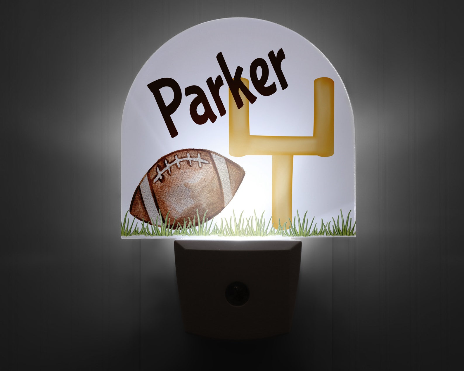 Personalized Football Sports Night Light Etsy