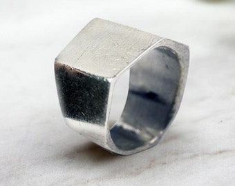 Anillo de sello I SAVVY // plata