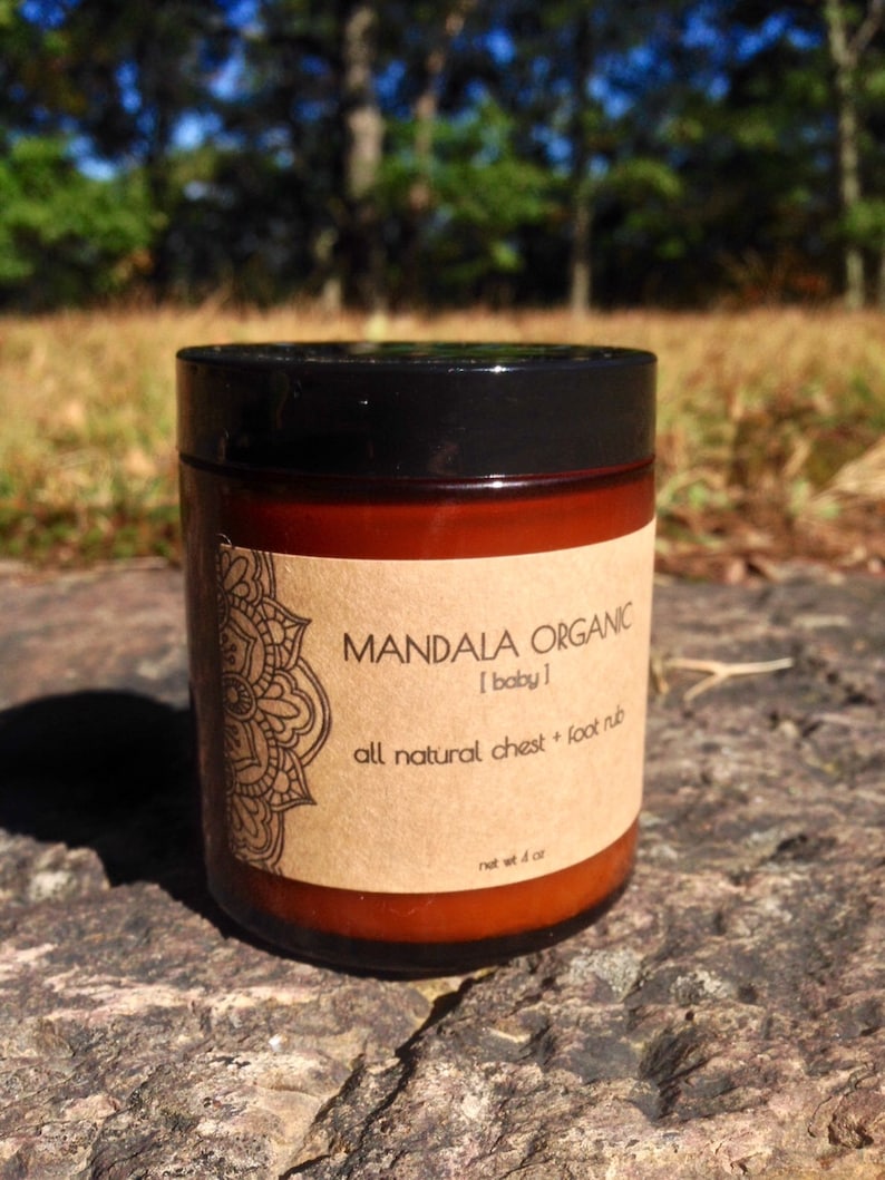 Organic chest rub baby chest rub vegan chest rub organic Etsy