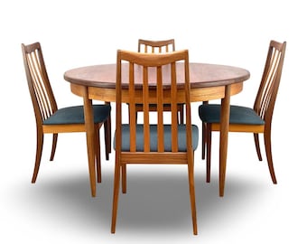 G Plan Fresco Dining Table and Chairs