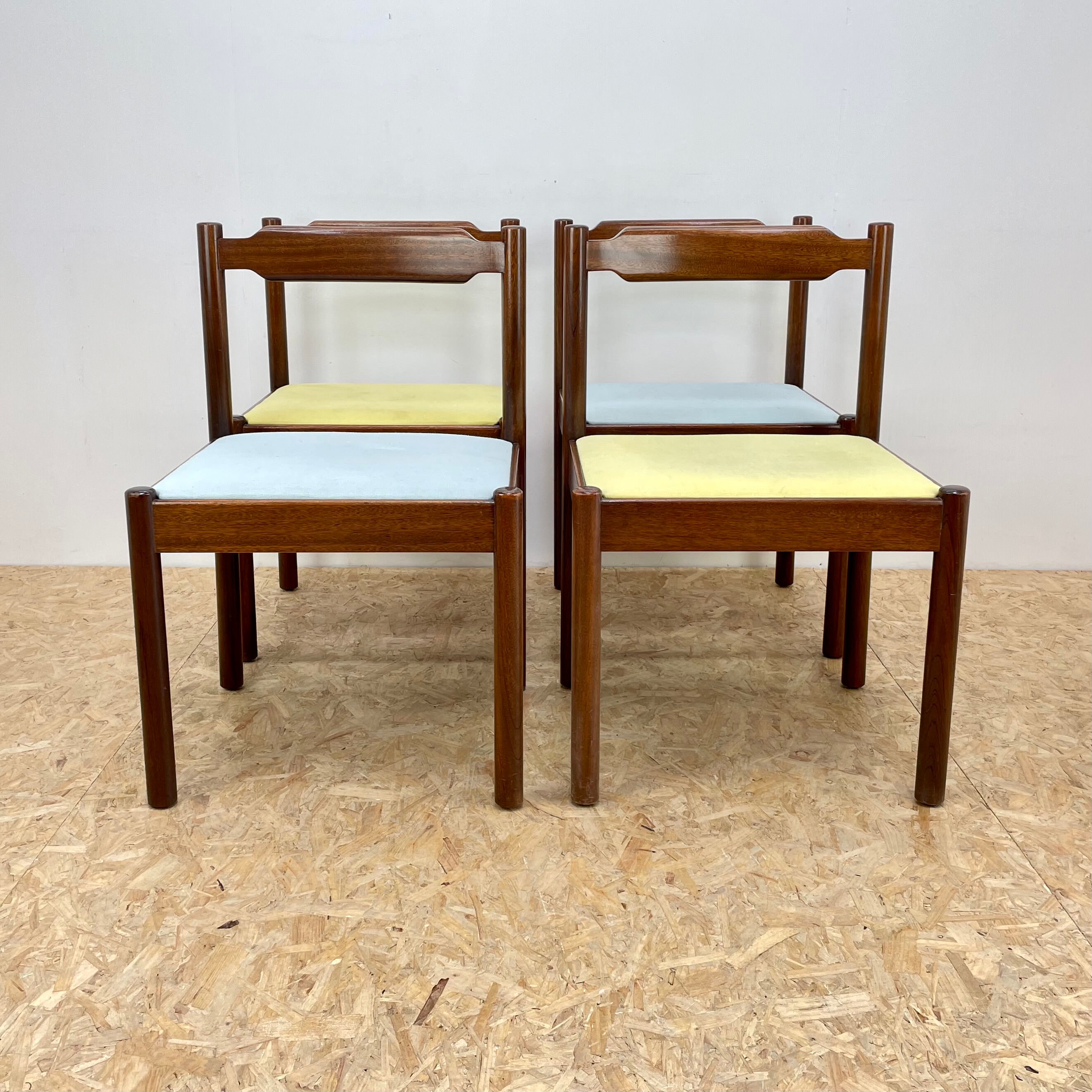 Sillas de comedor de mediados de siglo. | Etsy