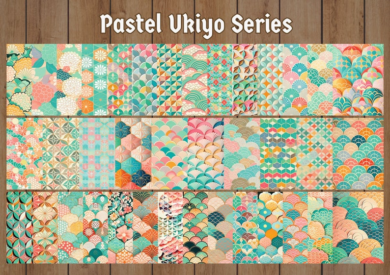 Chiyogami Paper: 177 Japanese Pattern Designs (digital Download) - Etsy ...