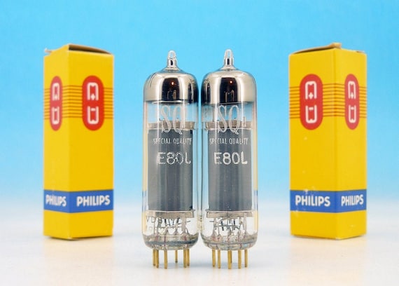 one quad matched near NOS Philips 12AU7 ECC82 code Delta made in