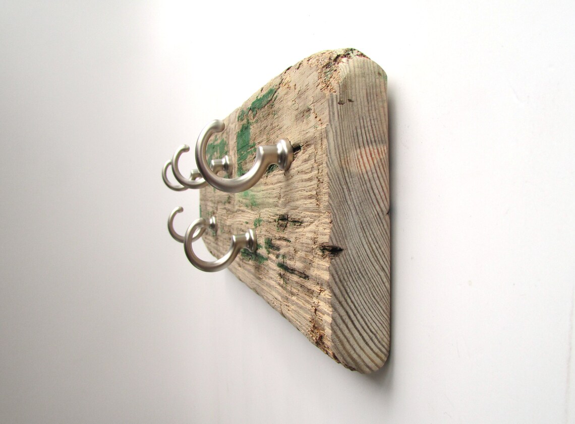 Driftwood Hanging Rack 15 Rustic Hanging Rack Coat Etsy