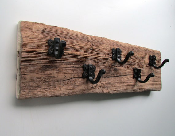Driftwood Hanging Rack 21", Rustic Wood Towel Rack, Wooden Coat rack, Entrance Space Organizer, Driftwood Art Wall Hangings, Coastal Decor