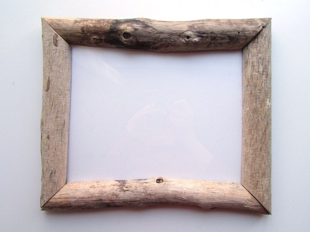 Driftwood Frame 8x10 Rustic Wood Picture Frame Hanging Etsy