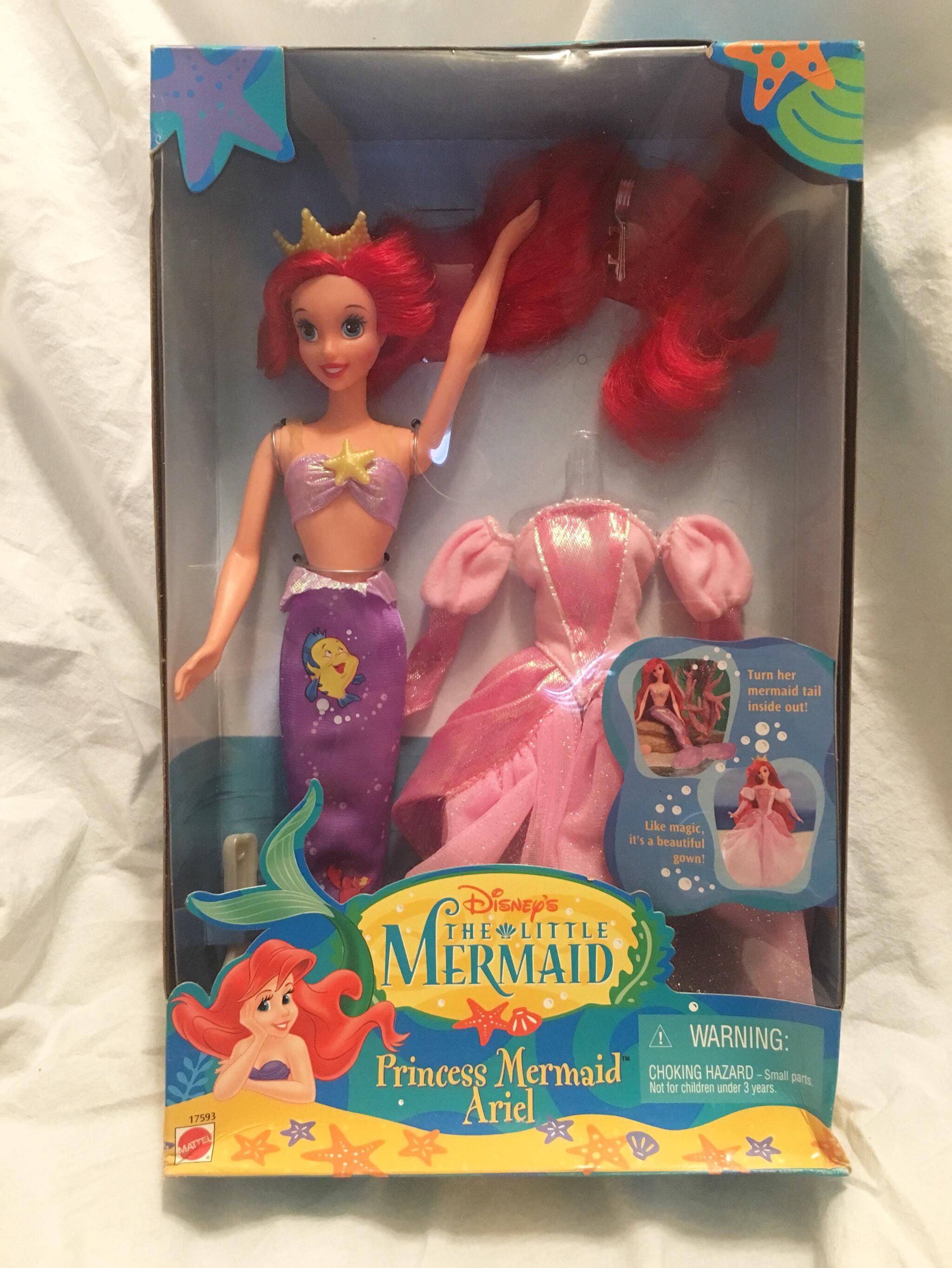 Manchuriet animation Rasende Princess Ariel Disney Doll Vintage 90s Little Mermaid Movie - Etsy