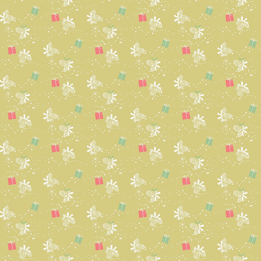 FAT QUARTER Geometric Fabric Minki Kim Serendipity Fabric Navy Sprinkles Fabric Riley Blake Designs