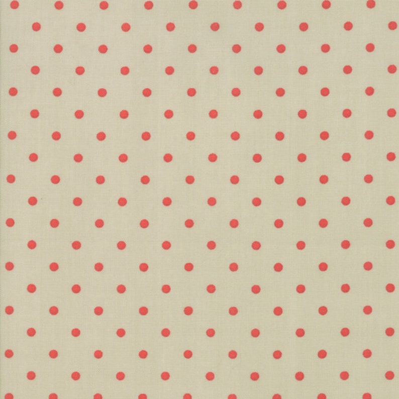 Green Dots Fabric Fall Fabric 101 Maple Street Fabric Autumn Fabric Moda Fabric FAT EIGHTH Bunny Hill Designs