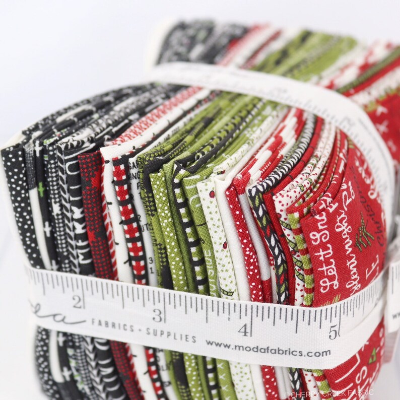 Merry Starts Here Fat Eighth Bundle Moda Fabrics Moda Fat Eighth Bundle 31 pieces Fabric Bundle Sweetwater