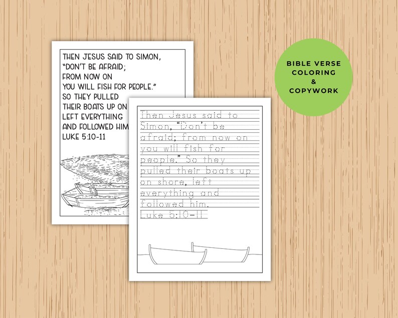 Jesus Calls His First Disciples, Sunday School Activities, Bible Class ...