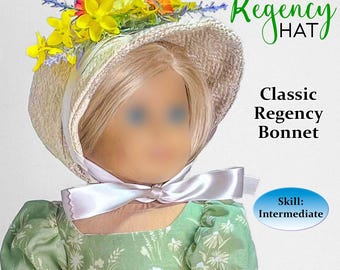 麦わら帽子 3 つ! 18 インチ人形用服の帽子パターンは人気の 18 インチ