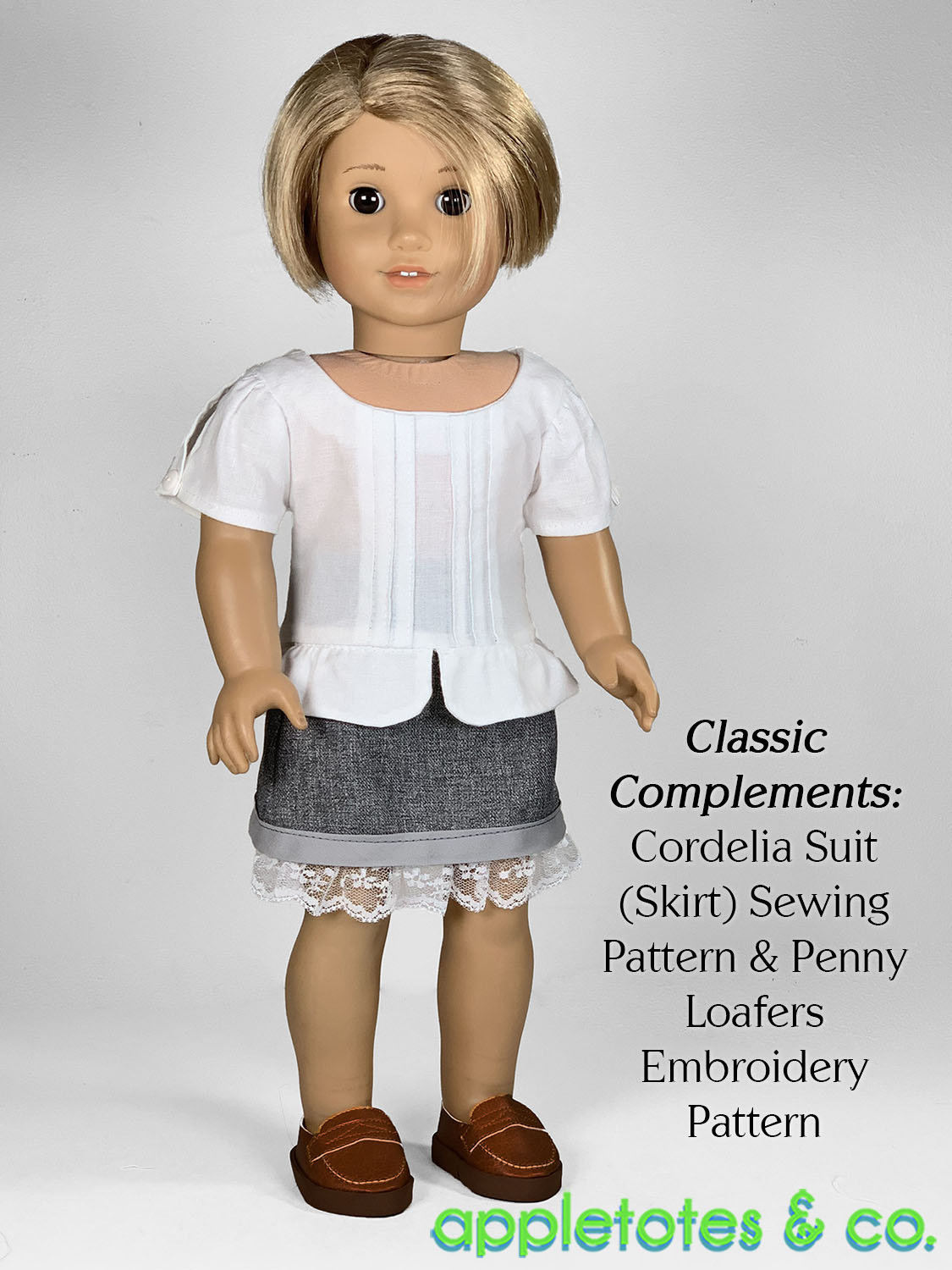 18 Inch Doll Clothes Sewing Pattern: Nadine Top and Dress (PDF Pattern ...