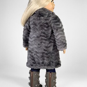 Moira Fur Coat Sewing Pattern for 18" Doll (PDF Pattern) image 4