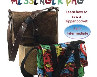 18 Inch Doll Messenger Bag Sewing Pattern: Unisex Design (PDF Pattern)
